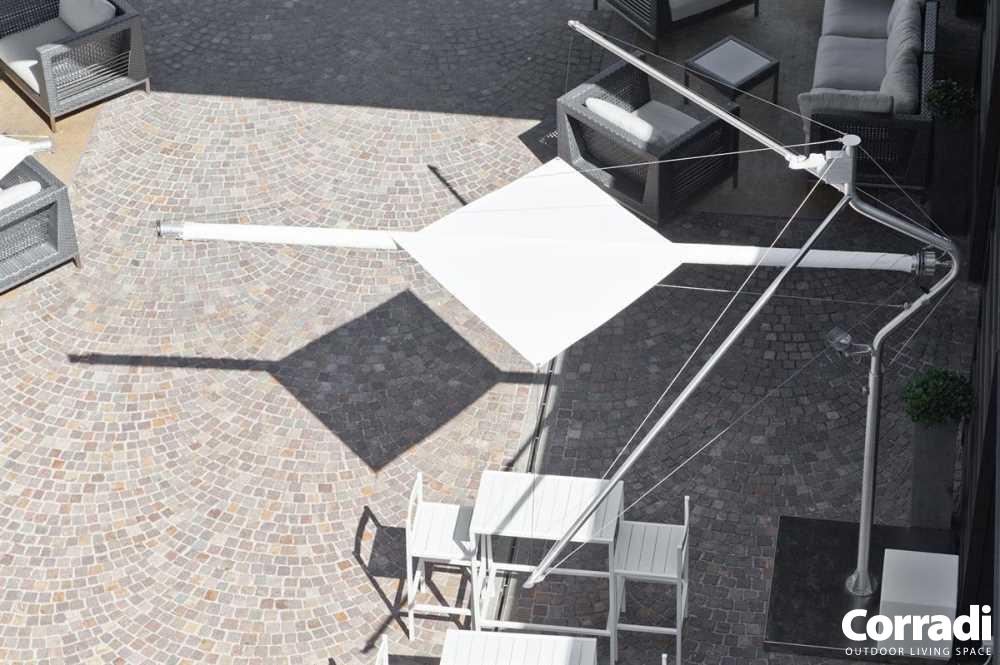 Hotel terasz pergola referencia